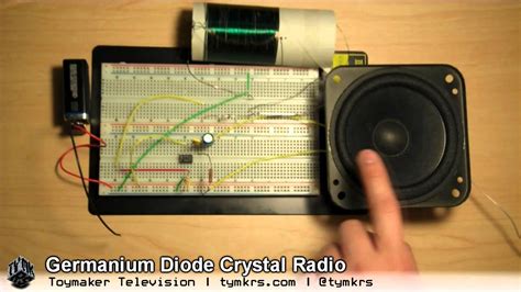 Tymkrs Germanium Diode Crystal Radio Youtube