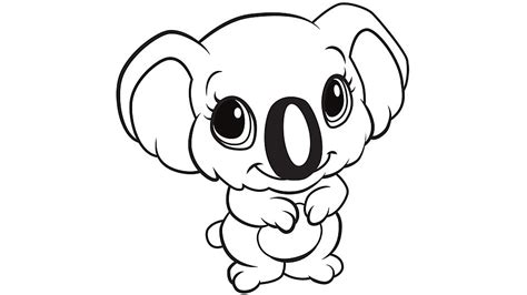 14 Kids Coloring Pages Koala Print Color Craft