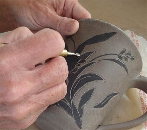 Lakeside Pottery Pdf On Sgraffito Technique On Clay Mug
