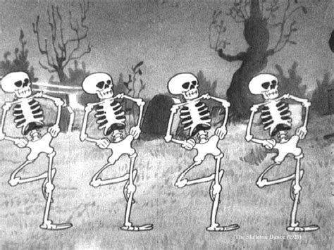 The Skeleton Dance No 29 Skeleton Dance Halloween Cartoons Skeleton Dance Disney