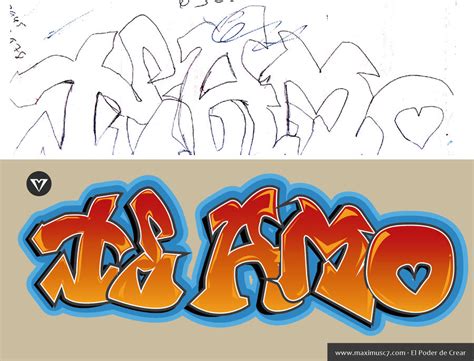 Te Amo I Love You Graffiti Digital By Maximusc7 On Deviantart