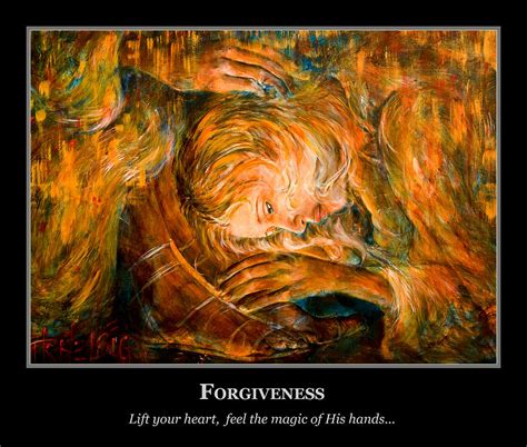 Motivational Forgiveness Painting By Nik Helbig