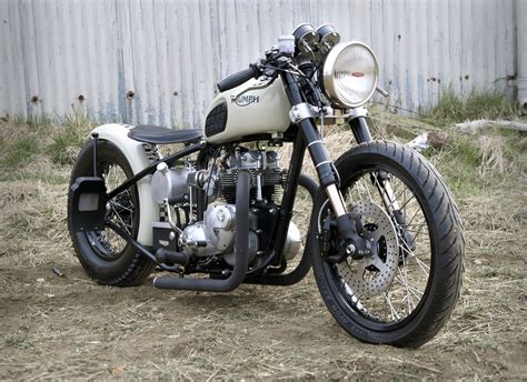 CafÉ Racer 76 Oily Rag Triumph Bobber