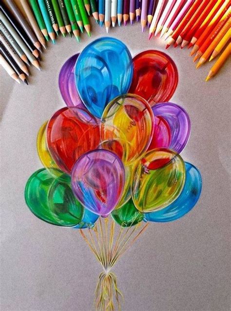 You can choose to draw a realistic pencil or a cartoon one if you wish. 40 Creative And Simple Color Pencil Drawings Ideas | Color ...