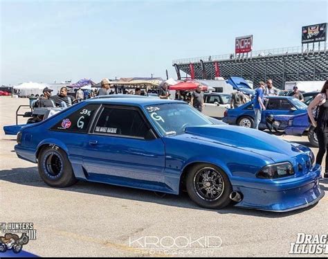 Aaron Cannons Blue Foxbody Mustang Is Gorgeous 😍 Foxbody Mustang