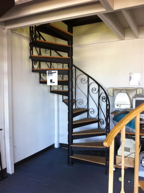 Complete diy project to replace an old water damaged staircase. Made To Love: diy Spiral Staircase - Part 1:
