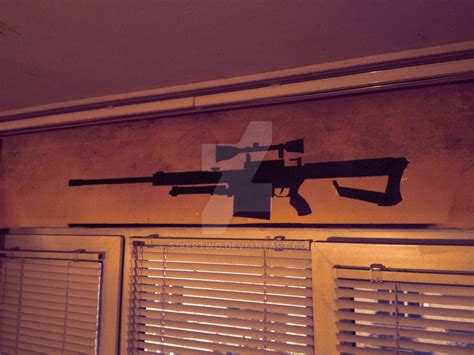 Sniper Rifle Stencil By S1kertwo On Deviantart