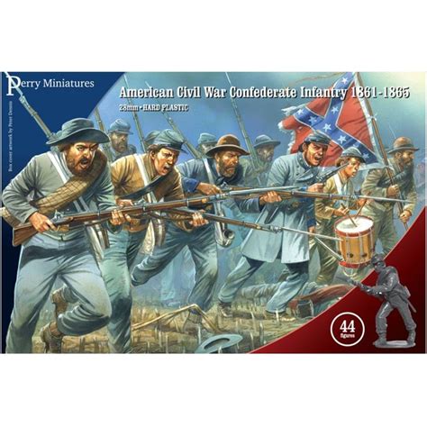 Perry Miniatures American Civil War Confederate Infantry 1861 1865