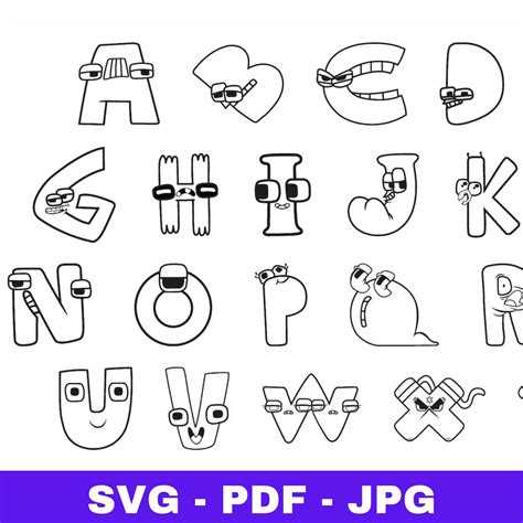 Alphabet Coloring Pages Alphabet Coloring Pages Alphabet Letter Images And Photos Finder