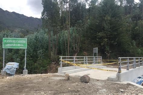 La Libertad Culminan Reconstrucci N De Siete Puentes Y Obra De