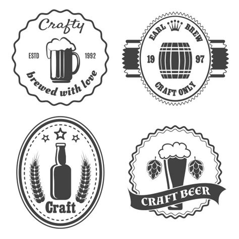 This free mockup set has two psd files one with standing position and other one is a floating render. Craft beer brewery badges and logo ~ Graphics ~ Creative ...