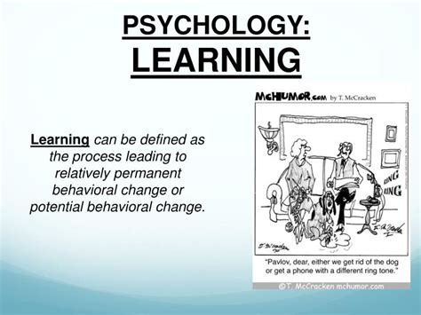 Ppt Psychology Learning Powerpoint Presentation Free Download Id