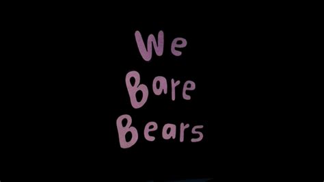 1920x1080 Px Cartoon Text We Bare Bears High Quality