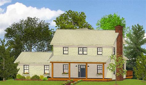 Earth tones are introduced through wood accents, flooring and shiplap making this style feel comfortable within wide open spaces. Exclusive Farmhouse Plan with Open Concept Living ...