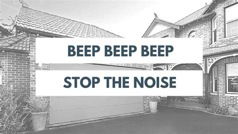 Garage doors can open and close on their own. Why is my Garage Door Motor beeping - 100% Garage Dooors