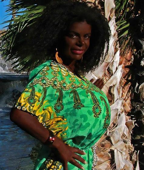 Martina Big Model With 32s Breasts Claims Hair Is Naturally African