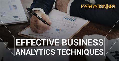 Effective Business Analytics Techniques Utilized By Business Professionals