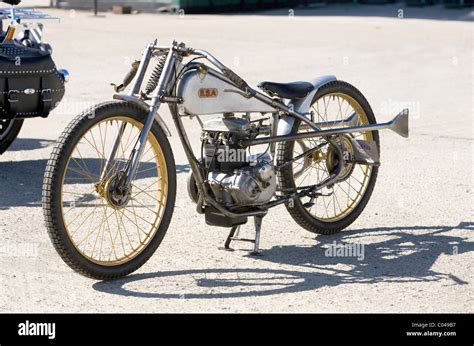 Vintage Bsa Motorcycle Stock Photo Alamy