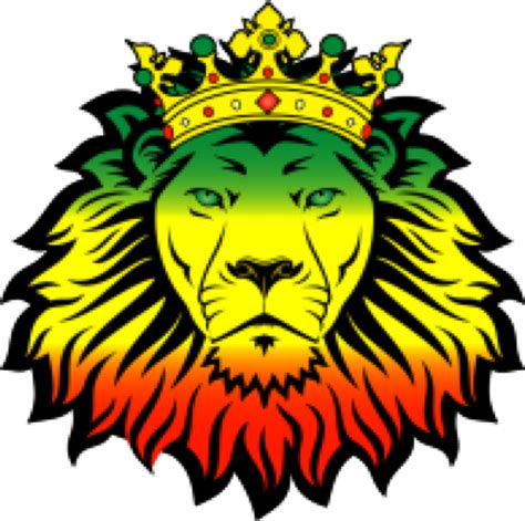 #lion #rasta #crown #jamaican #reggae #freetoedit - Covington High School Lions , Transparent ...