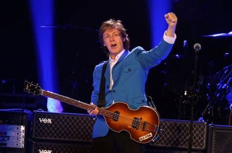 Paul Mccartney Rocks In Return To Stage After Illness