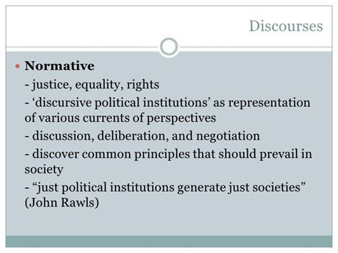 On ‘political Institutions