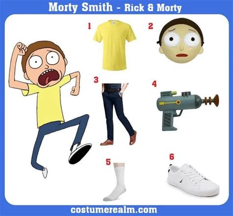 Morty Costume Halloween Costume Guide