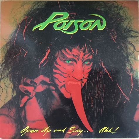 Poison Open Up And Say Ahh Banned Cover Rock Album Covers