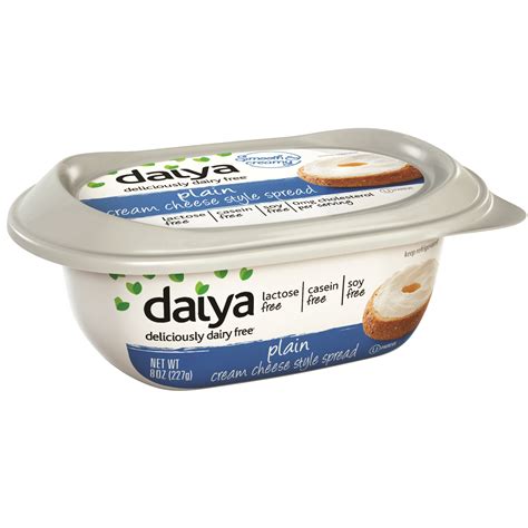 Daiya Dairy Free Plain Cream Cheese 8 Oz Cream Cheese Meijer Grocery