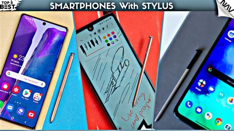 Top 5 Best Smartphones With Stylus Pen 2020 Youtube
