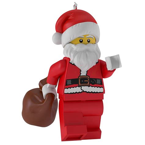 Hallmark Keepsake 2019 Lego Santa Christmas Ornament New With Box Pre