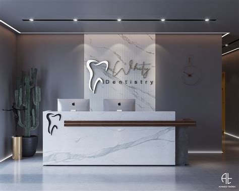 Whity Dentistry Clinic On Behance Dental Office Design Interiors