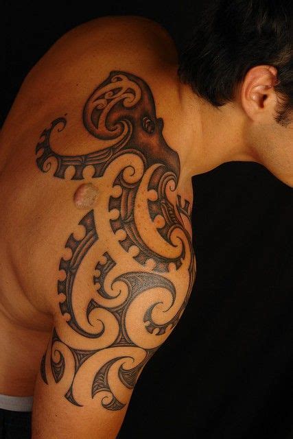 Maori Octopus Tattoo 2 Tribal Tattoos For Men Tribal Tattoos Maori