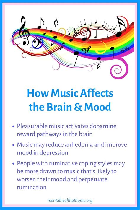 how music affects the brain and mood mental health home