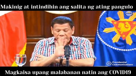 In a televised speech, he slammed the story of adam and eve's fall from grace in the bible and the logic behind the christian concept of original sin. SPEECH OF PRESIDENT DUTERTE - YouTube