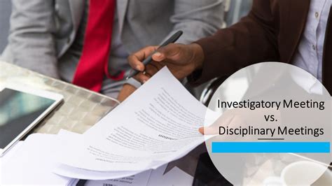 Investigatory Meeting Vs Disciplinary Meetings Barbados Employers