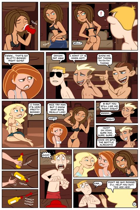 Kim Possible Spin Sip And Strip Porn Comic Cartoon Porn