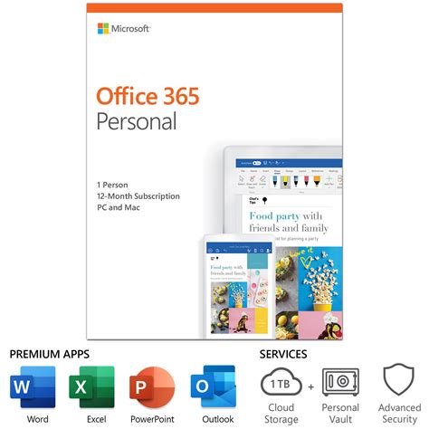 Microsoft Office 365 Personal Qq2 00728 Bandh Photo Video