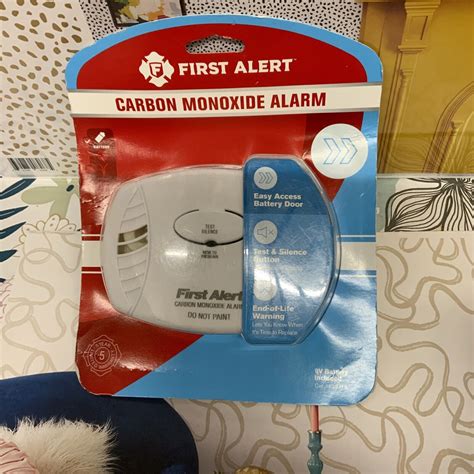 First Alert Co400 Carbon Monoxide Alarm Detector White 🆕open Package‼