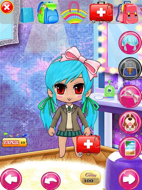 App Shopper Dress Up Chibi Character Games For Teens Girls And Kids Free