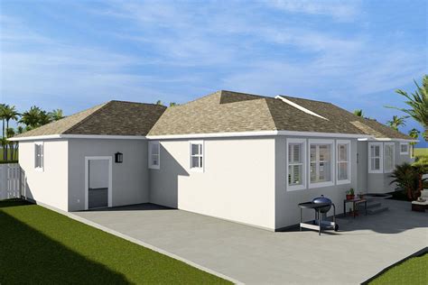 One Level House Plan With Option To Finish Basement 61345ut