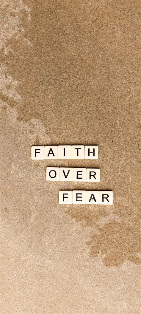 Faith Over Fear Wallpaper