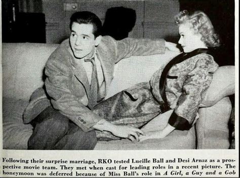 Lucille Ball And Desi Arnaz Married At Last The American Past Nyc In Focus