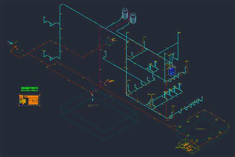 Planos De Instalacin Hidraulica En Dwg Autocad Asilos Y Residencias