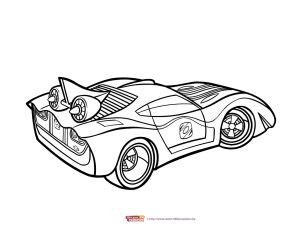 Cars tekening voor kinderen printen online. Kleurplaten Auto Rox | Brekelmansadviesgroep