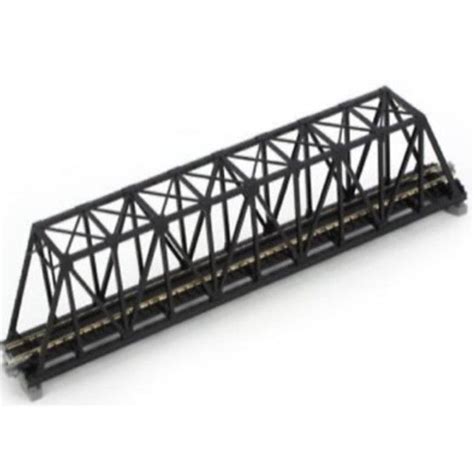 Kato 20 434 248mm 9 34 Single Track Truss Bridge Black N Scale
