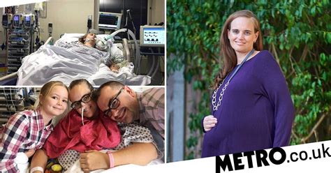 Womans Rare Type Of Cancer Makes Her Look Pregnant Metro News