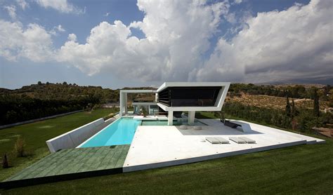 Impressive Ultra Modern House In Athens Architecture Beast