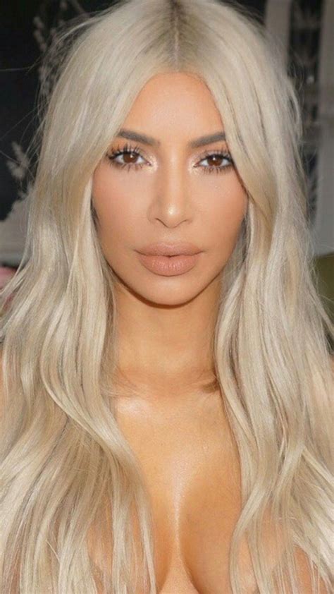 Pinterest Dymonae Kim Kardashian Blonde Kim Blonde Celebrity