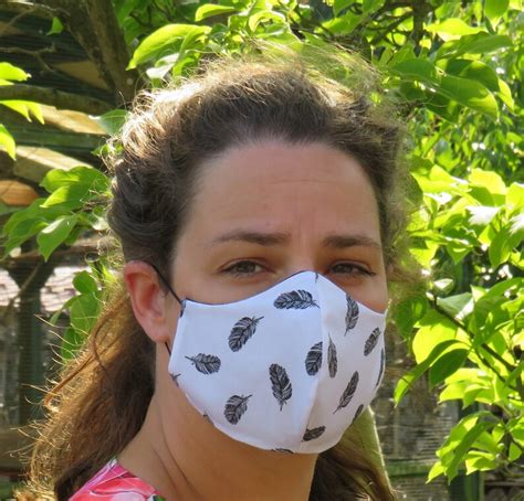 Handmade Cotton Reusable Mouth And Nose Cover Washable Etsy