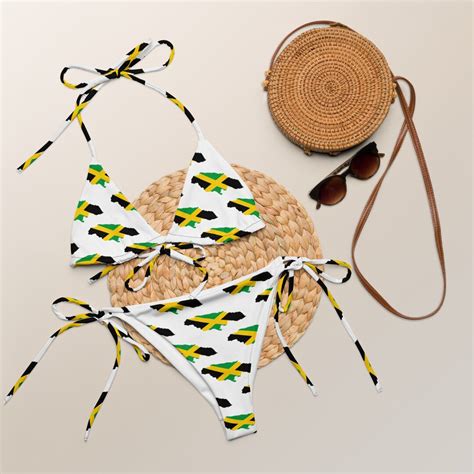 jamaica string bikini large bust swimwear jamaica swimsuit etsy